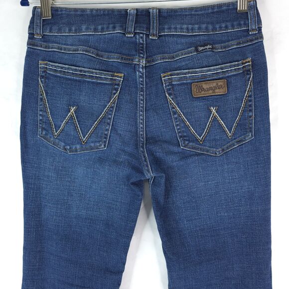 Wrangler Women's Boot Cut Jeans - Indigo - Picture 3 of 10